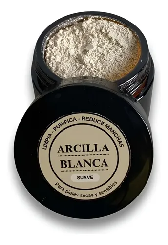 Mascarilla Suave Arcilla Blanca 40g Vegana Natural