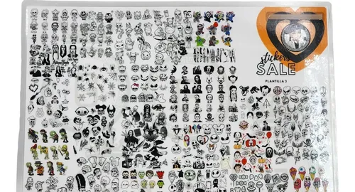 Plantillas Plastificadas Para Nail Art Stickers Arabescos