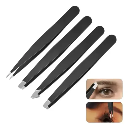 Set Profesional De 6 Pinzas Para Cejas