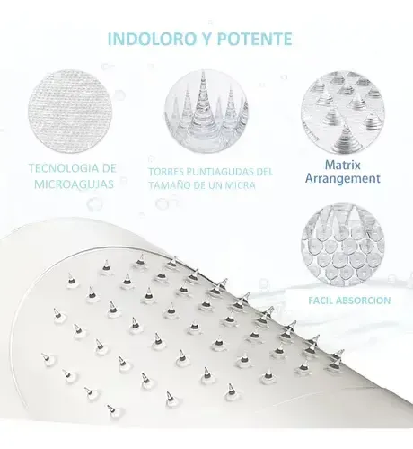 Parche Microagujas Ácido Hialurónico Contorno De Ojos X1 Par