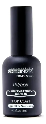 Top Coat Activador De Color Cherimoya Con Extra Brillo, 15 M