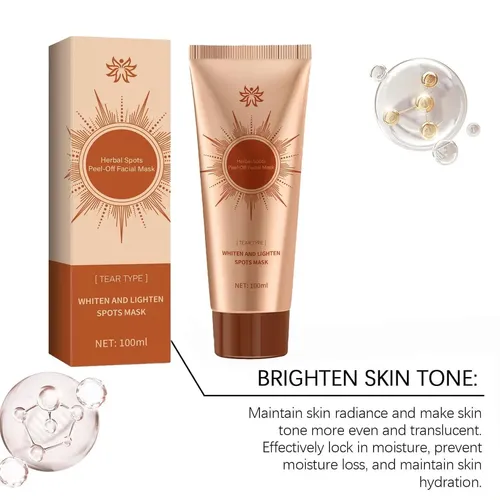 Mascarilla Facial Exfoliante Parowu Herbal Spots, 2 Unidades