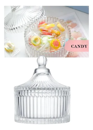 3 Pieces Extra Large Body Powders Puff With Clear Glass