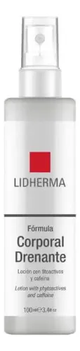 Lidherma Fórmula Corporal Drenante Liposoma De Cafeína 100ml