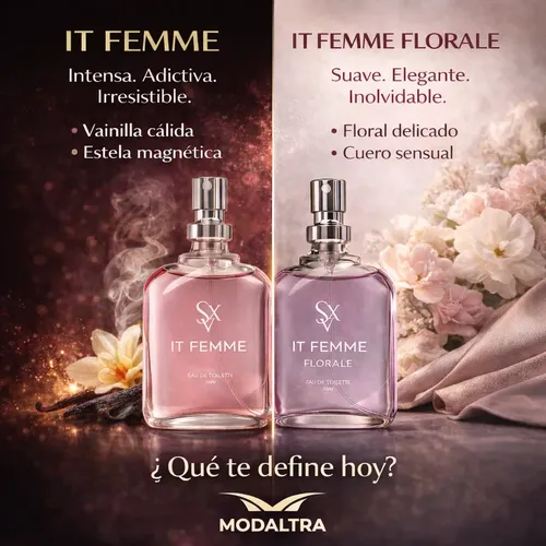 Combo Perfume Mujer Feromonas Femme Vainilla Floral Sexitive