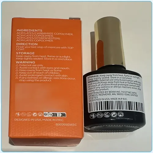Top Coat Brillante En Gel Modelones 15ml Sin Limpieza