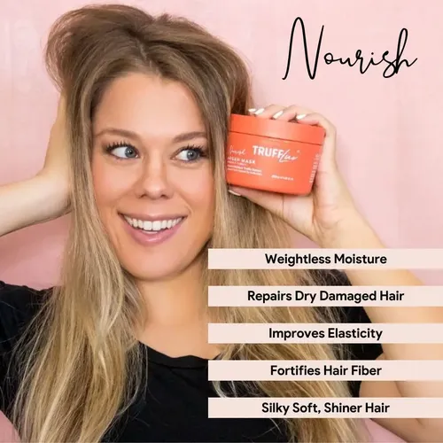 Mascarilla Capilar Truffluv Nourish Collection Argan Con Tru