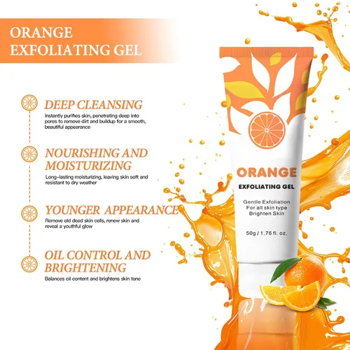 Exfoliante En Gel Exfoliante De Naranja 2026, Limpieza Profu