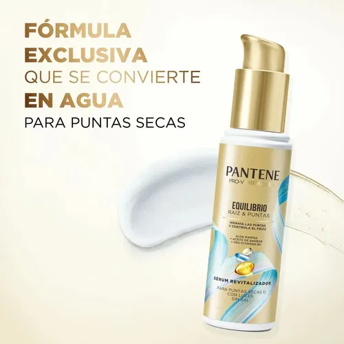 Sérum Revitalizador Pantene Equilibrio Raíz Y Puntas 95 ml