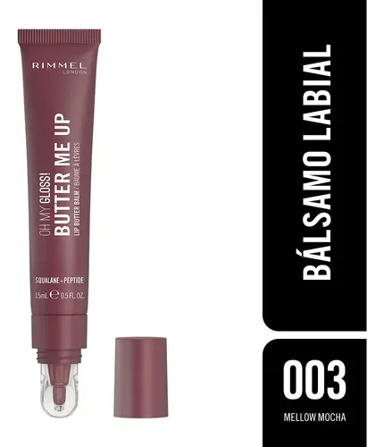 Bálsamo Labial Oh My Gloss Butter Me Up Rimmel London Melw Mocha