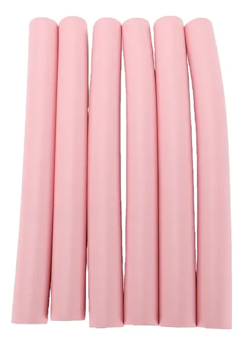 Rodillos De Espuma Para Cabello Largo, 6 Unidades, Sin Calor