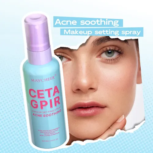 Spray Fijador De Maquillaje De Larga Duración, Impermeable Y