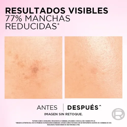 Glycolic Bright L’oréal Paris Día Fps30 Anti-manchas X 50 Ml