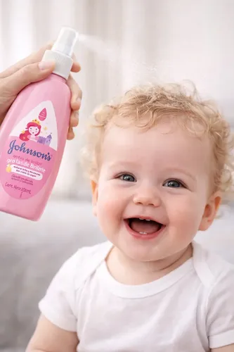 Johnsons Spray Desenredante Gotas De Brillo X 200ml