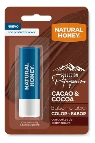 Natural Honey Bálsamo Labial Manteca De Cacao & Cocoa
