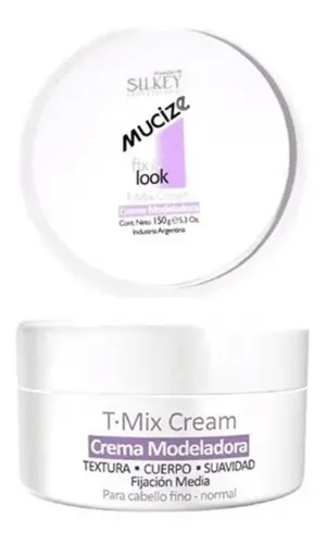 Crema Modeladora Pelo Silkey Mucize T-mix Cream 150ml X6un