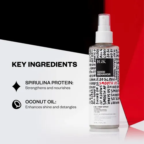 Igk Good Behavior 4-en-1 Spray Cabellos Viaje
