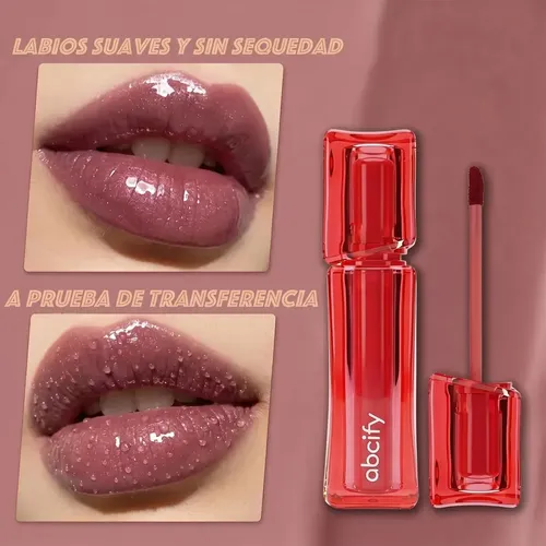 Brillo Labial Abcify Gloss Hidratante Hialuronico Vitamina E