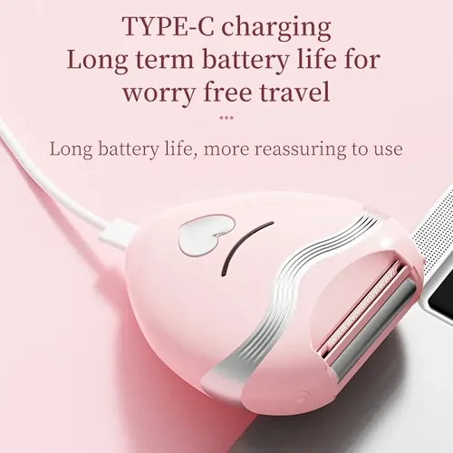 Depiladora Electrica Recargable Usb Tipo C Afeitadora Mujer