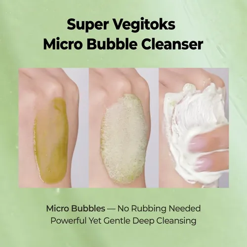 Limpiador K-beauty 2 En 1 Con 35 Extractos Vegetales