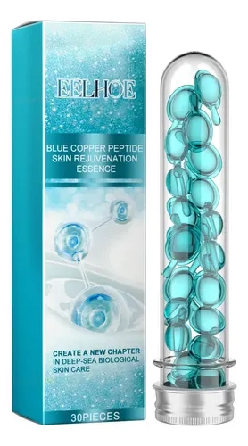 D Cápsula Facial Con Péptido De Cobre Azul For Arrugas,