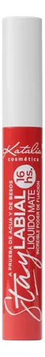 Labial Liquido Matte Katalia Stay 16 Hs De Duración Color Terracota