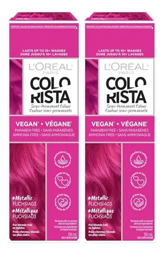 Tinte De Cabello Semipermanente Colorista Metallic De L’orea