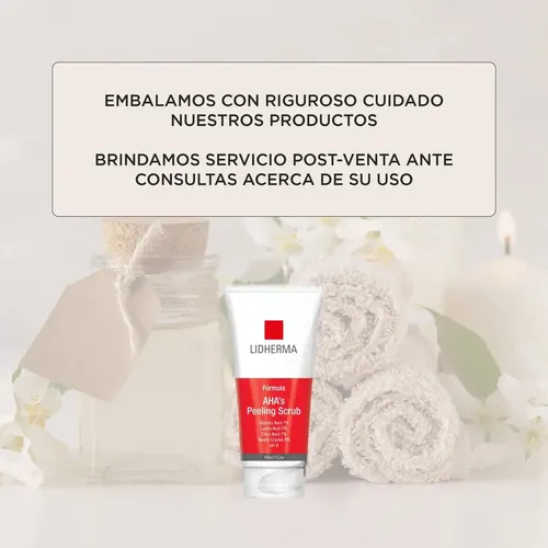 Peeling Facial Y Corporal Lidherma Exfoliante Mascara