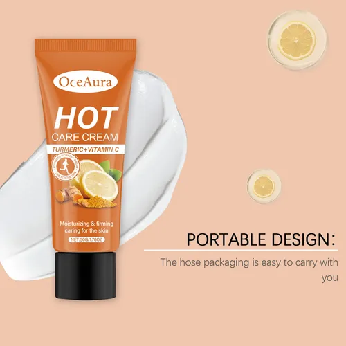 Crema Corporal Reafirmante De Cúrcuma Y Vitamina C
