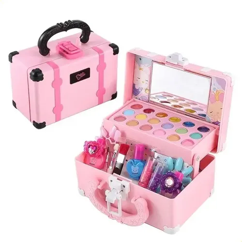 Kit De Maquillaje Lavable, Seguro Y No Tóxico, Juego De Simu