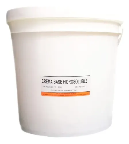 Crema Base Hidrosoluble Alta Consistencia X 10 L.