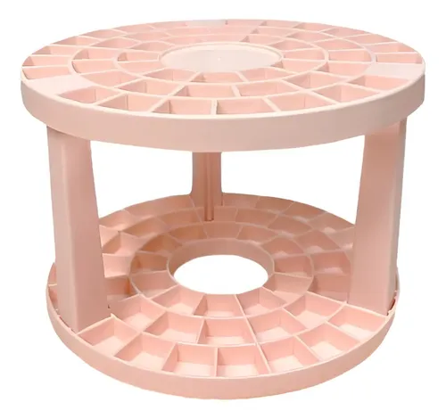 Px 2 Soporte Para Brochas De Maquillaje, Portalápices Rosa .
