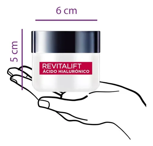 Crema Hidratante Loreal Revitalift Hialuronico Dia 50ml