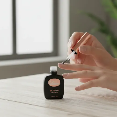 Base Coat Navi 10ml. Uñas Uv/led Semipermanente, Manicura