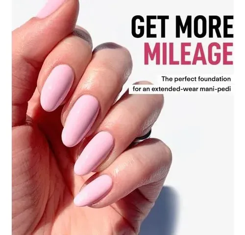 Set De Base Y Top Coat Gel Para Uñas Londontown