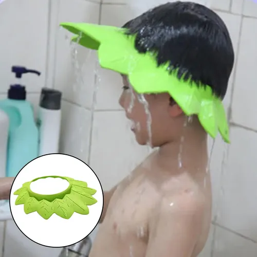 Safe Shampoo Shower Bath Protection Gorro De Baño Verde