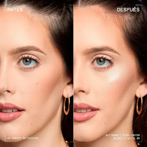 Iluminador NYX Professional Makeup BUTTERMELT Highligther en Barra