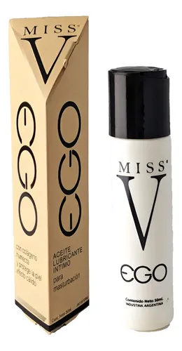 Aceite Lubricante Miss V Para Masturbación Ego