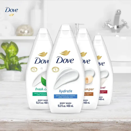 Jabón Líquido Corporal Dove Variedad 6 Unidades 500ml