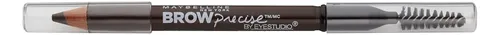 Lápiz De Cejas Maybelline Brow Precise Marrón Oscuro