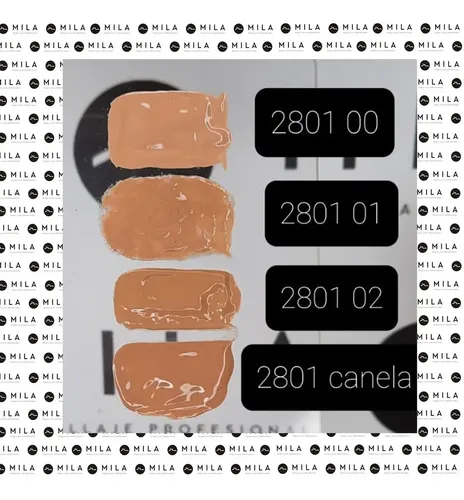 Mila Base Maquillaje Hidratante Siliconado X 30 G Tono 2801p-00