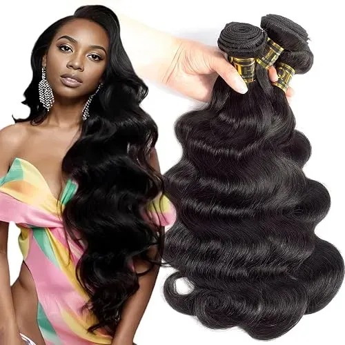 Qthair Paquetes Cabello Virgen Brasileño Body Wave 18a