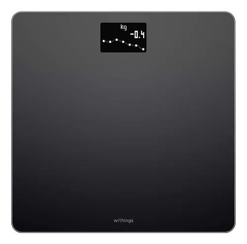 Balanza Digital Withings Body, Negra, con Medidor de Grasa Corporal y 180 kg