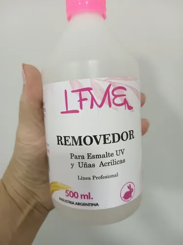 Removedor Uv Semipermanente Y Uñas Acrílicas 500ml. Lfme
