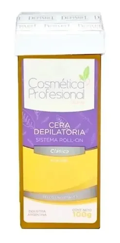 Repuesto Cera Depilatoria natural Roll-on Clásica 100 G Profesional