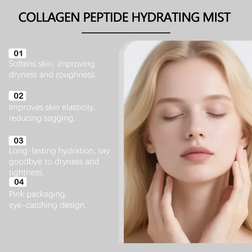 El Spray De Esencia Hidratante Con Péptidos De Colágeno Hoyg