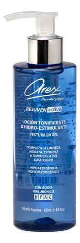 Arex Acido Hialuronico Loción Tonificnante y Hidro-Estimulante Tipo de piel Sensible 200ml