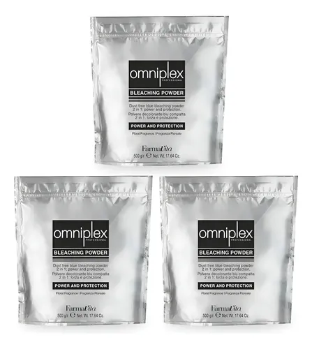 Polvo Decolorante Omniplex Bleaching Powder X500gr X 3 Uni