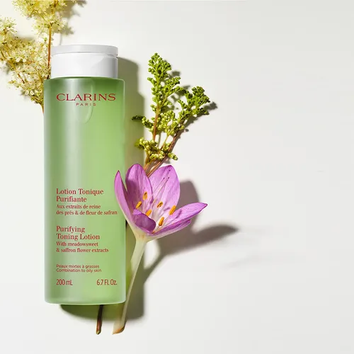 Tonico Facial Clarins Purifying Toning Oily Skin 125 Ml