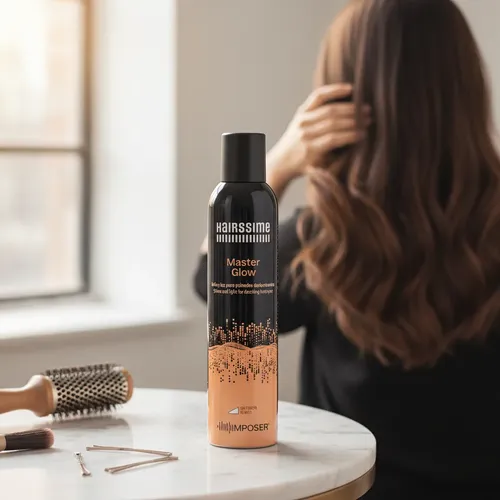 Hairssime Spray Glow Brillo Con Keratina X 372 Ml